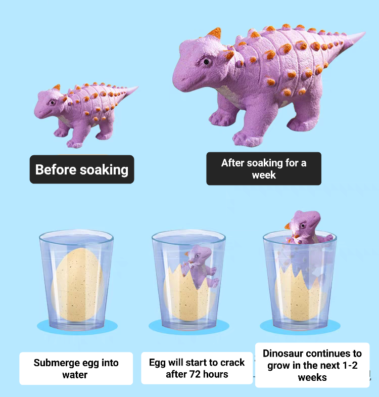 Ready Stock Grow Your Own Surprise Dinosaur Egg lovinglyyoursg