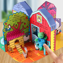 Load image into Gallery viewer, Pop Up And Play Book - Mr Crocodile's 3D Farmyard