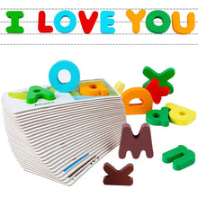 Load image into Gallery viewer, Alphabet ABC / Numbers Matching Puzzle