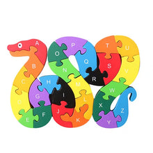 Load image into Gallery viewer, Montessori Alphabet ABC Jigsaw Puzzles (4 Different Designs)
