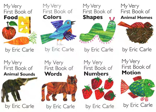Eric Carle My Very First Library Set C (Set of 8) – lovinglyyoursg
