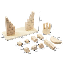 Load image into Gallery viewer, Roman Arch Montessori Building Blocks