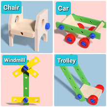 Load image into Gallery viewer, Pretend Play Constuction Tool Set