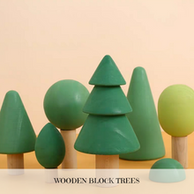 Load image into Gallery viewer, Wooden Trees (Set of 6)