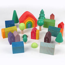 Load image into Gallery viewer, Wooden Trees (Set of 6)