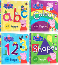 Load image into Gallery viewer, Learn With Peppa Box Of Books (Set of 4)