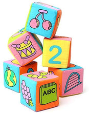 Load image into Gallery viewer, Soft Rattle Blocks