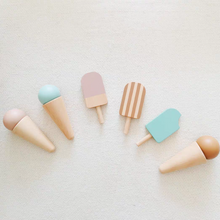 Load image into Gallery viewer, Montessori Ice Cream Wooden Set