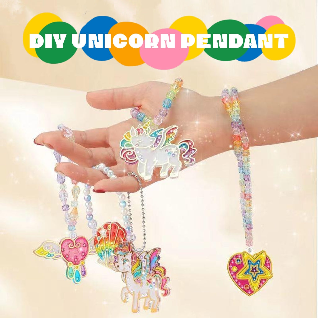 Ready Stock DIY Unicorn Pendant