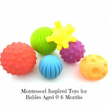 Load image into Gallery viewer, Montessori Sensory Textured Balls