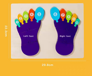 Montessori Fingers/Toes Nesting Puzzle