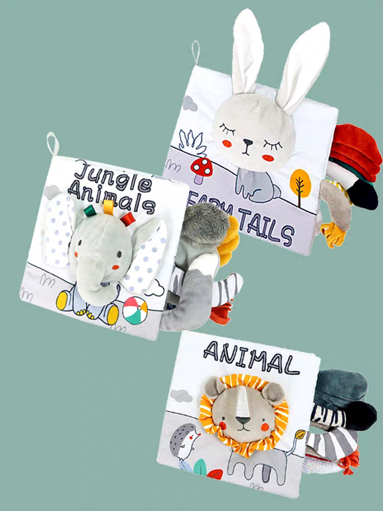 Animal Tails Soft Books (Available in 3 Titles)