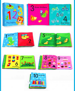 Crinkly Soft Books (Shapes, Colours, 123, ABC)