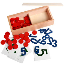 Load image into Gallery viewer, [Ready Stock] Montessori Matching Number Puzzle
