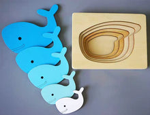 Load image into Gallery viewer, Montessori Stacking Nesting Puzzle

