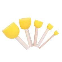 Load image into Gallery viewer, Foam Round Brushes (Set of 5)
