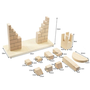 Roman Arch Montessori Building Blocks
