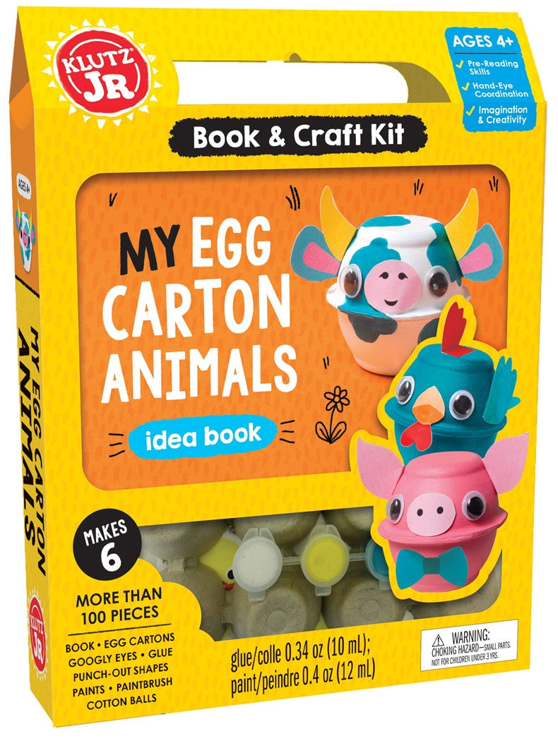 [Ready Stock] DIY My Egg Carton Animals
