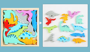 [Ready Stock] 3-in-1 Puzzles (Various themes)