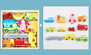 [Ready Stock] 3-in-1 Puzzles (Various themes)