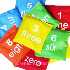 Educational Alphabet ABC / Number / Shapes Beanbags