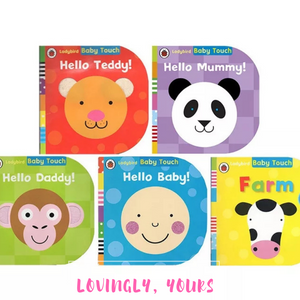 Baby Touch and Feel Books (Set of 3)