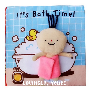 [Ready Stock] Baby Soft Books - It's Bath Time & It's Potty Time