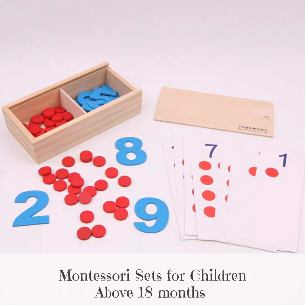[Ready Stock] Montessori Matching Number Puzzle
