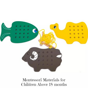 Montessori Threading Boards