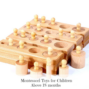 Montessori Knobbed Cylinders