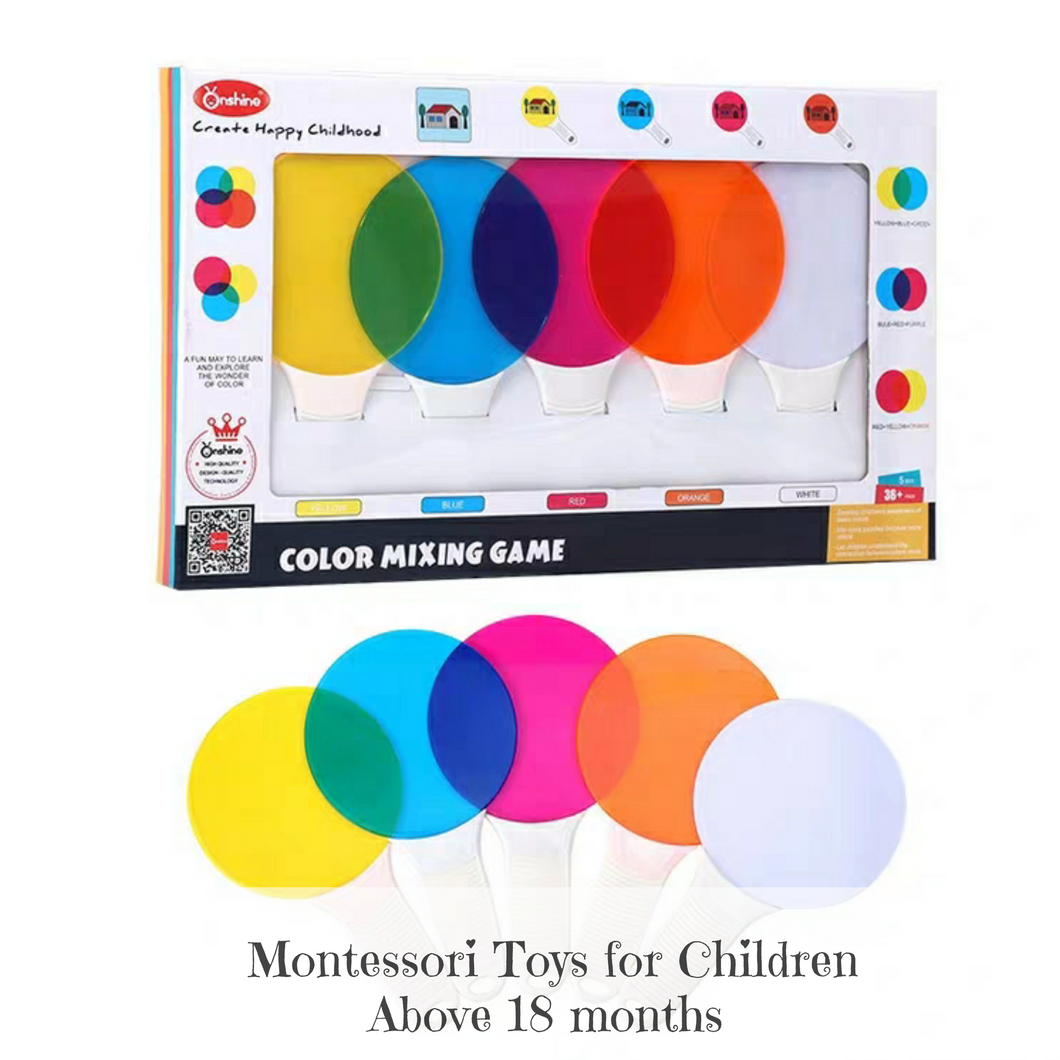 Montessori Colour Mixing Game
