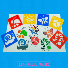 Load image into Gallery viewer, [Ready Stock] Painting Stencil Template (9 Different Designs)
