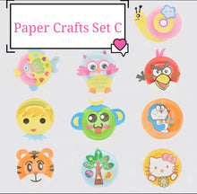 Load image into Gallery viewer, [Ready Stock] DIY Paper Plate Crafts (3 Different Sets)
