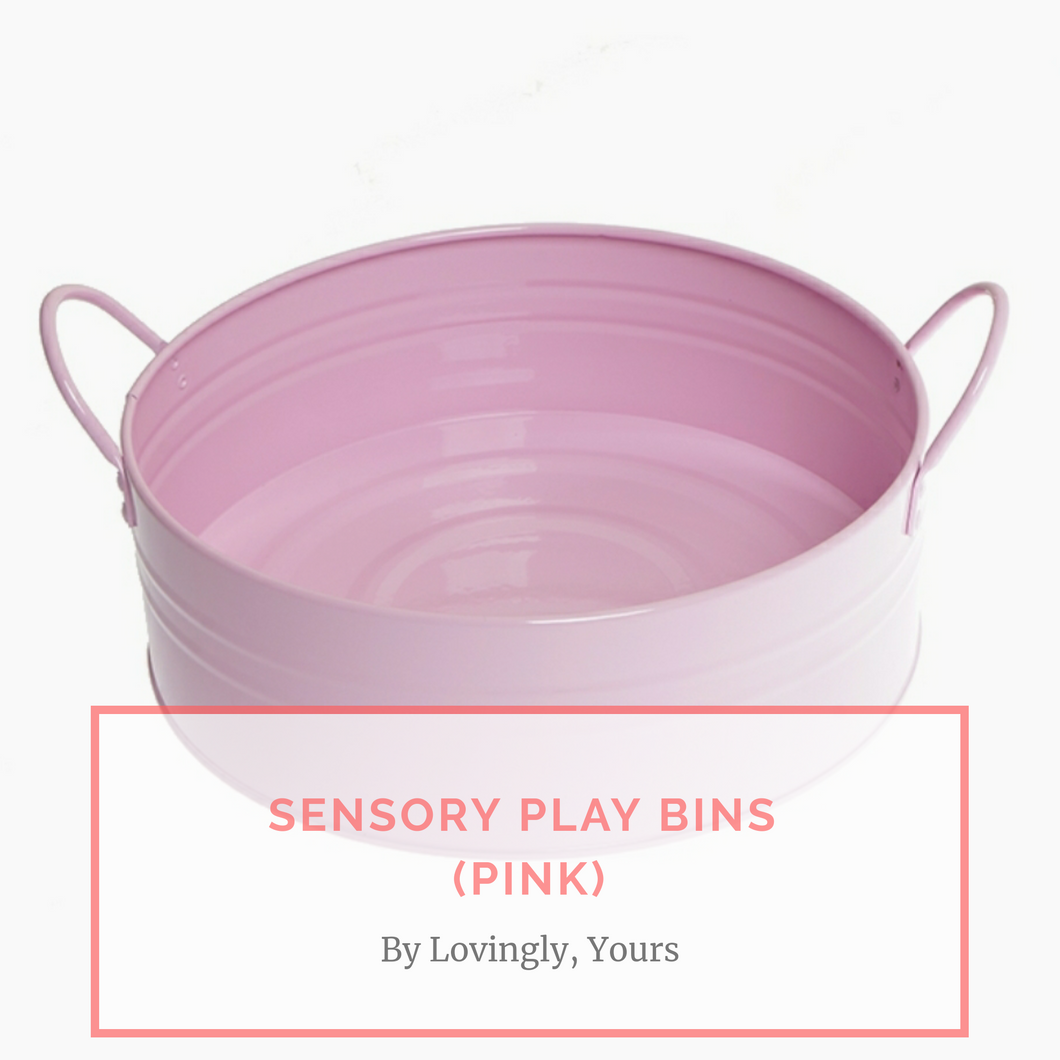 [Ready Stock] Sensory Play Bin (Available in 3 colours)