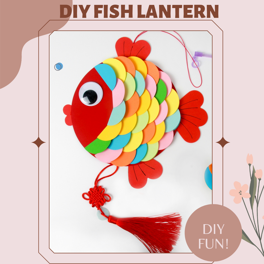 [Ready Stock] DIY Fish Lantern Kit