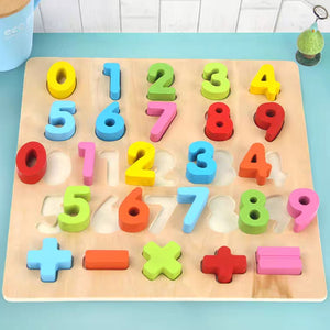 Alphabet ABC / Numbers Lift and Fit Puzzle