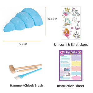 [Ready Stock] Mining Kit - Mermaid & Unicorn Dig Kit