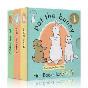Pat The Bunny Touch & Feel First Book For Baby (Set of 3)
