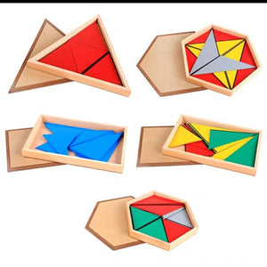 Montessori Shapes Tangram Puzzle