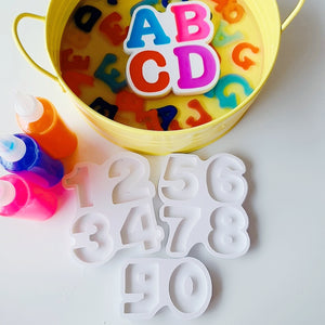 [Ready Stock] The Original Magic Water Alphabet and Numbers Babies Set