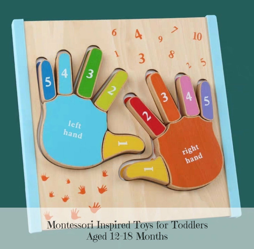 Montessori Fingers Nesting Puzzle
