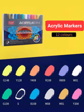 Load image into Gallery viewer, [Ready Stock] DIY Painting Stencils + Acrylic Markers
