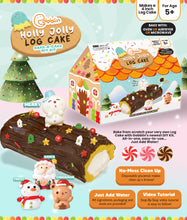 Load image into Gallery viewer, [Ready Stock] Christmas Holly Jolly Log Cake Kit
