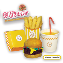 Load image into Gallery viewer, GOBBurger Neopolitan Cupcake Burger Kit
