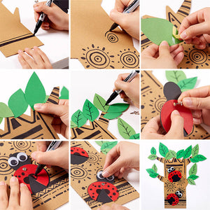 [Ready Stock] DIY 10 Minutes Paper Craft (Set of 2)