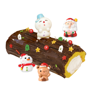 [Ready Stock] Christmas Holly Jolly Log Cake Kit